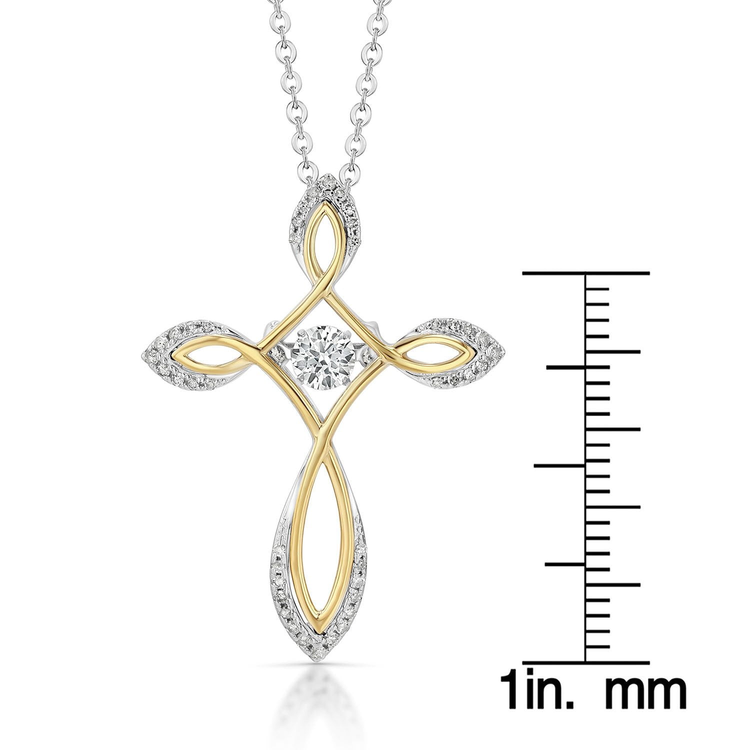 Lab Created White Sapphire Necklace - Samsclub.com