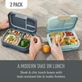 thumbnail image 4 of Bentgo 2-Pack Modern Leak-Resistant Lunch Box Set, 4 of 6