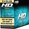 thumbnail image 1 of HD Natural Leaf Cigar, Vanilla Pre-Priced $1.29 for 3 cigars, 15 pack, 1 of 2