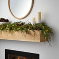 thumbnail image 1 of Member's Mark 9' Pre-Lit Cypress Garland with Pinecones, 1 of 5