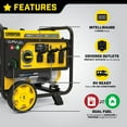 thumbnail image 4 of 4550/3650-Watt Champion Power Dual Fuel Portable Generator With CO Shield + Propane Hose, 4 of 8