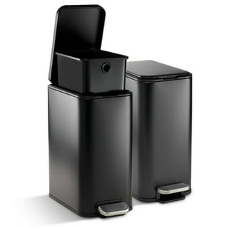Tramontina Space-Saving 2-Pack 2-Gallon Step Cans