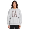thumbnail image 1 of State of Mine Women's Camo Letters State Sweatshirt, 1 of 6