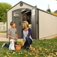 thumbnail image 14 of Lifetime 20' x 8' Outdoor Storage Shed (Dual Entry), 14 of 20
