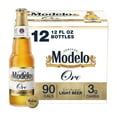 thumbnail image 1 of Modelo Oro Mexican Light Lager Beer, 12 fl. oz. bottle, 12 pk., 1 of 6