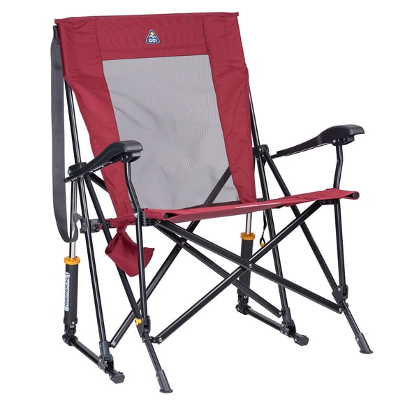 GCI Outdoor RoadTrip Rocker XL Portable Folding Camp Chair