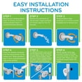 thumbnail image 7 of Oxygenics Drench 55-Setting Combo Shower Head Kit, Various Finishes, 7 of 15