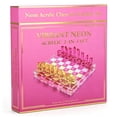 thumbnail image 6 of Acrylic Chess & Checkers 2 in 1 Set, 6 of 6