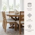 thumbnail image 2 of details by Becki Owens Ivy 7-Piece Expandable Dining Set, 2 of 13