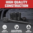 thumbnail image 4 of Neiko 1/2" Drive Impact Socket Set, 65-Piece Metric & SAE, 4 of 6