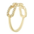 thumbnail image 2 of 0.33 CT. T.W. Diamond Link Ring in 14K Yellow Gold, 2 of 3
