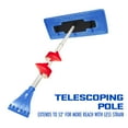 thumbnail image 4 of Snow Joe 2-in-1 Telescoping Snow Broom + Ice Scraper, 18" Foam Head, 4 of 13