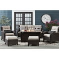 thumbnail image 1 of Member's Mark Heritage 6-Piece Deep Seating Fire Pit Set with Sunbrella Fabric, 1 of 2