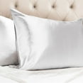 thumbnail image 3 of Mend Luxurious Beauty Satin Standard/Queen Pillowcase, 20" x 28", 3 of 8