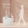thumbnail image 11 of VOVO Smart Bidet Toilet with Auto Flush and Heated Seat, 11 of 14
