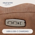 thumbnail image 6 of Cole & Rye Signature Faux Leather Dual Power Recliner Chair, 6 of 10