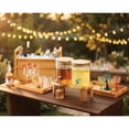 thumbnail image 4 of Member's Mark Double Glass Drink Dispenser with Rubberwood Stand, 4 of 4