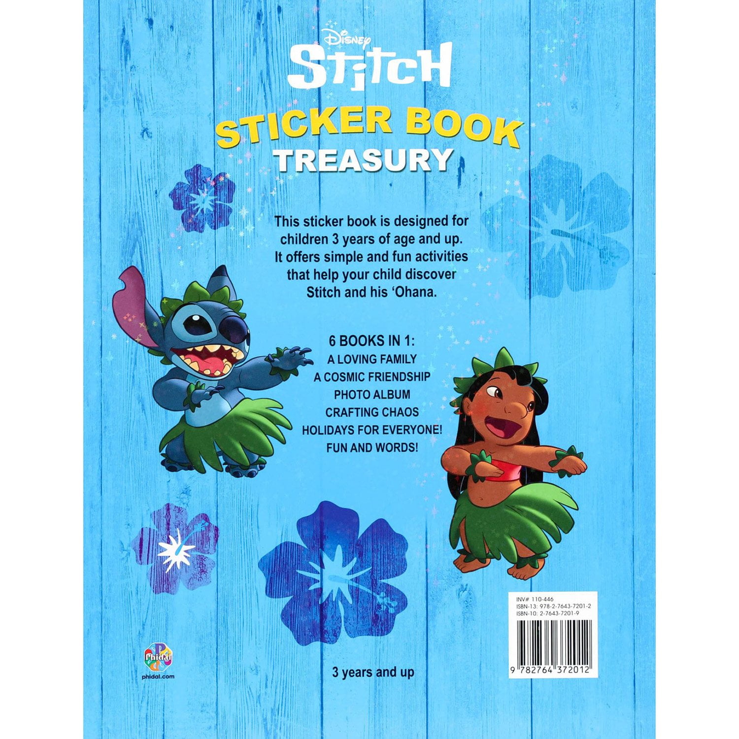 Disney Stitch Sticker Book Treasury, Paperback - Samsclub.com