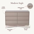 thumbnail image 4 of Little Seeds Pala 6-Drawer Dresser, Choose Color, 4 of 9