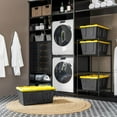 thumbnail image 12 of Seville Classics UltraDurable NSF-Certified Steel Tote Shelving, 25" W x 33" D 4 Tier and 5 Tier Options, 12 of 13