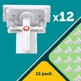 thumbnail image 5 of Safety 1st Secure-to-Explore Adhesive Locks, 12 locks, White, 5 of 13