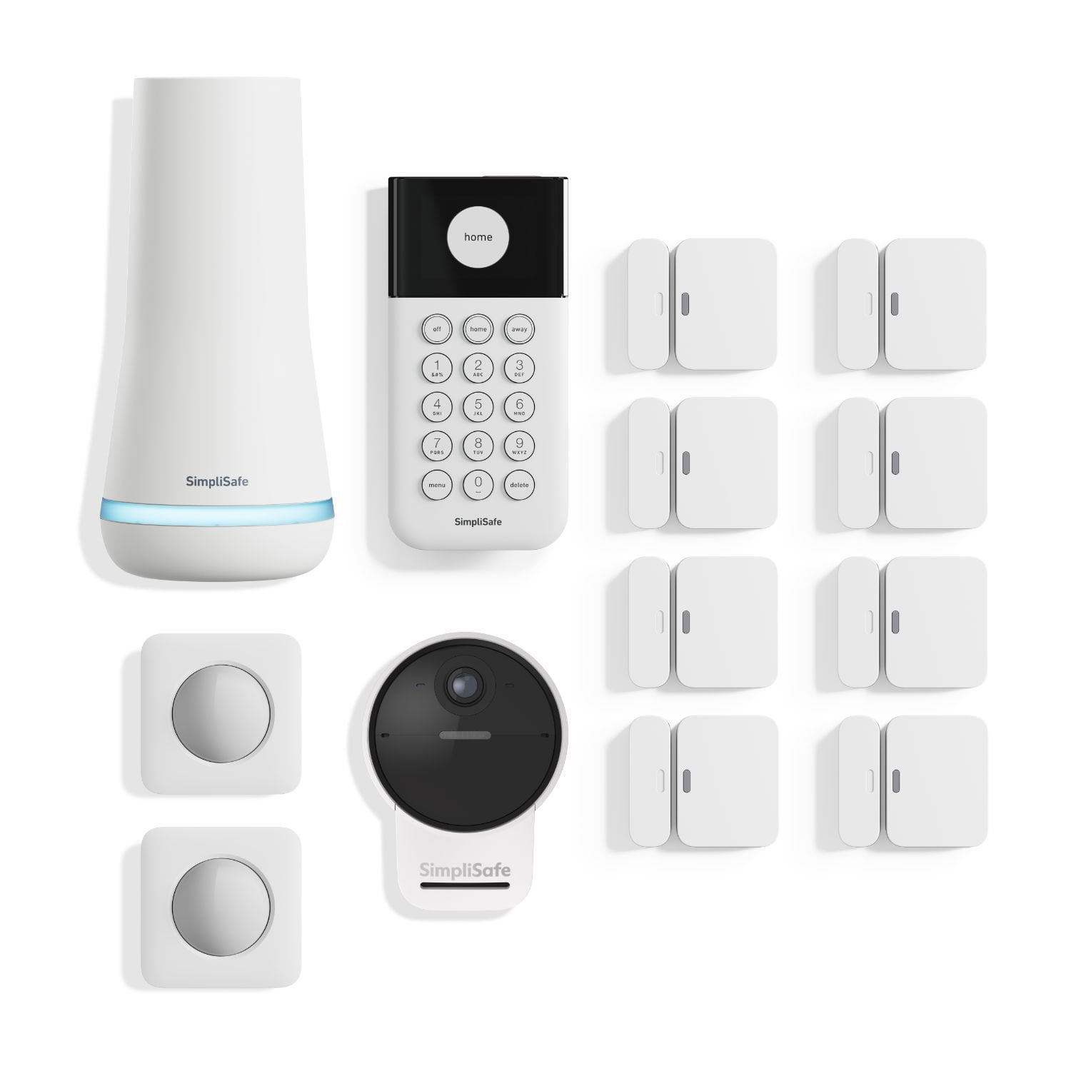 SimpliSafe 13 Piece Wireless Security System with Outdoor Camera Series 2