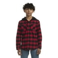 thumbnail image 1 of Levi's Boys Hooded Flannel Shirt, 1 of 8