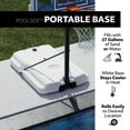 thumbnail image 3 of Lifetime Poolside Impact Portable Basketball System, 44", 3 of 15