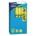 thumbnail image 1 of Avery HI-LITER Pen-Style Highlighters, Chisel Tip, Fluorescent Yellow, Dozen, 1 of 9