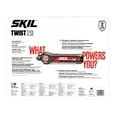 thumbnail image 2 of SKIL 4V Rechargeable Screwdriver With 35-Piece Bit Kit, 2 of 14