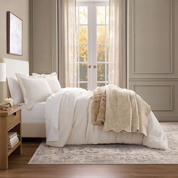 Member’s Mark 3-Piece Chenille Waffle Comforter Set, Assorted Sizes