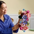 thumbnail image 3 of LEGO Botanicals Flower Wall Home Décor, 879 pc., 3 of 7