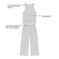 thumbnail image 8 of Member's Mark Women's Ribbed Tank & Pant Pajama Set, 8 of 8