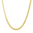 thumbnail image 1 of Herringbone Chain Necklace in 14K Gold, 1 of 6
