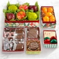 thumbnail image 2 of Deluxe Holiday Fruit and Chocolate 7-Box Gift Tower, 2 of 5