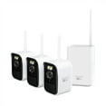 thumbnail image 1 of Swann MaxRanger Mini 4K Wireless NVR Security System, 3-Pack, 1 of 6