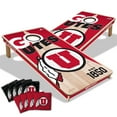 thumbnail image 1 of YouTheFan Utah Utes 2'x4' Cornhole Board Set, 1 of 6