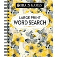 thumbnail image 1 of Vintage Floral Large Print Word Search, Spiral Bound, 1 of 1