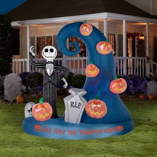 Disney 8.5' Pre-Lit Nightmare Before Christmas Inflatable