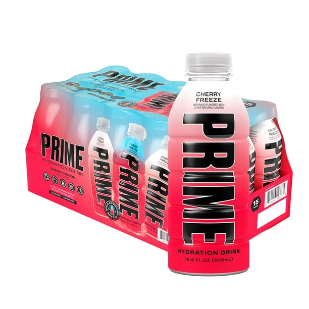 Prime Hydration Drink Cherry Freeze 16.9 fl. oz., 15 pk