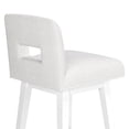 thumbnail image 17 of HH2 Home Upholstered Key Back Wood Adjustable Height Swivel Bar Stool, 17 of 17