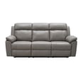thumbnail image 13 of Manhattan 3-Piece Top-Grain Leather Reclining Set, 13 of 19