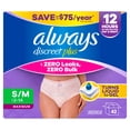 thumbnail image 8 of Always Discreet Plus Underwear for Women, Maximum Protection, Choose Size, 8 of 8