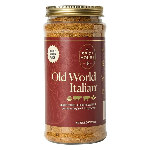 The Spice House Old World Italian Rustic Fennel & Herb Seasoning, 9.5 oz.