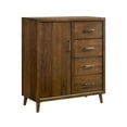 thumbnail image 3 of Zuma 4-Drawer or 5-Drawer Chest in Walnut, 3 of 11