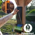 thumbnail image 2 of Backyard Discovery Arcadia Cedar Gazebo with PowerPort, Choose Size, 2 of 9