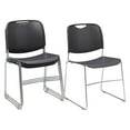 thumbnail image 1 of NPS 8500 Series Ultra-Compact Plastic Stack Chair, Assorted Colors 4 Pack, 1 of 10