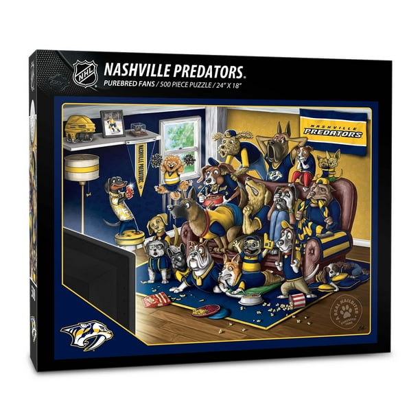 YouTheFan NHL Purebred Fans 500pc Puzzle, Assorted Teams