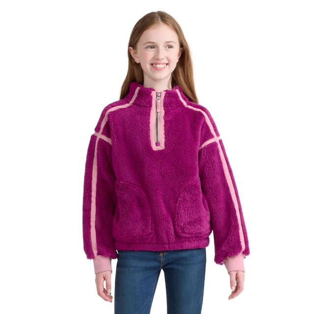 Hurley Girls Quarter Zip Pullover