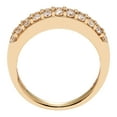 thumbnail image 3 of 1.00 CT. T.W. Three Row Diamond Band Set in 14K Gold, 3 of 4